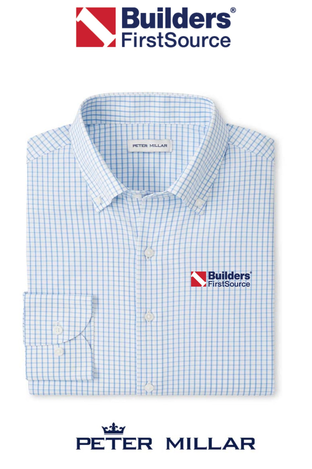 Peter Millar Men's Hanford Performance Twill Sport Shirt