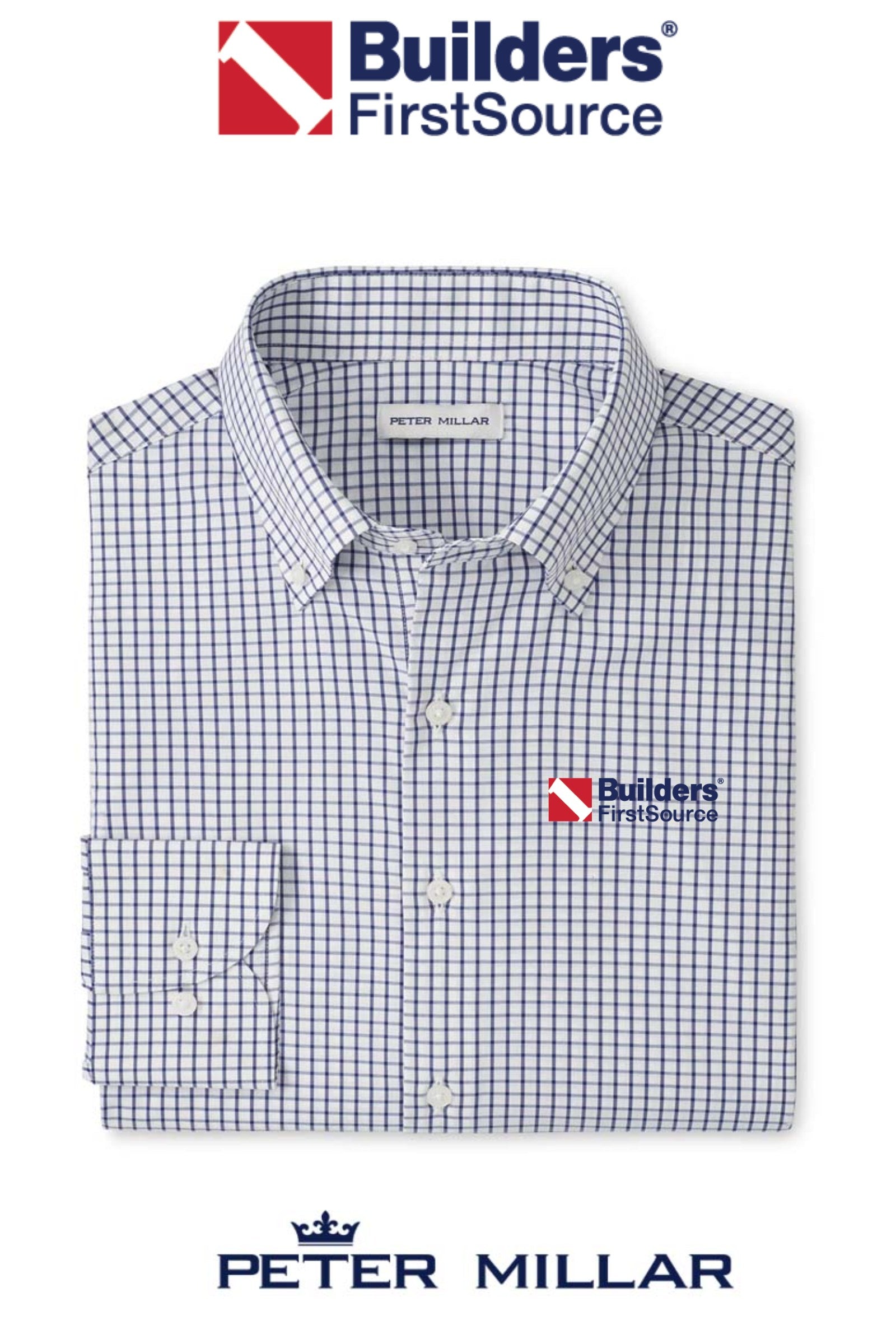 Peter Millar Men's Hanford Performance Twill Sport Shirt