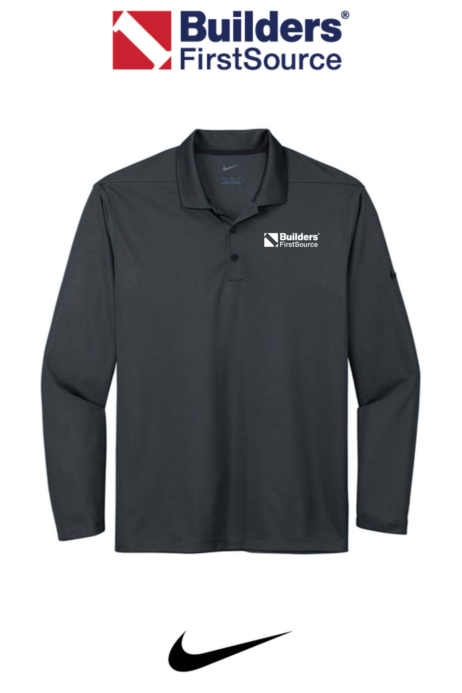 Nike Men's Dri-FIT Micro Pique 2.0 Long Sleeve Polo