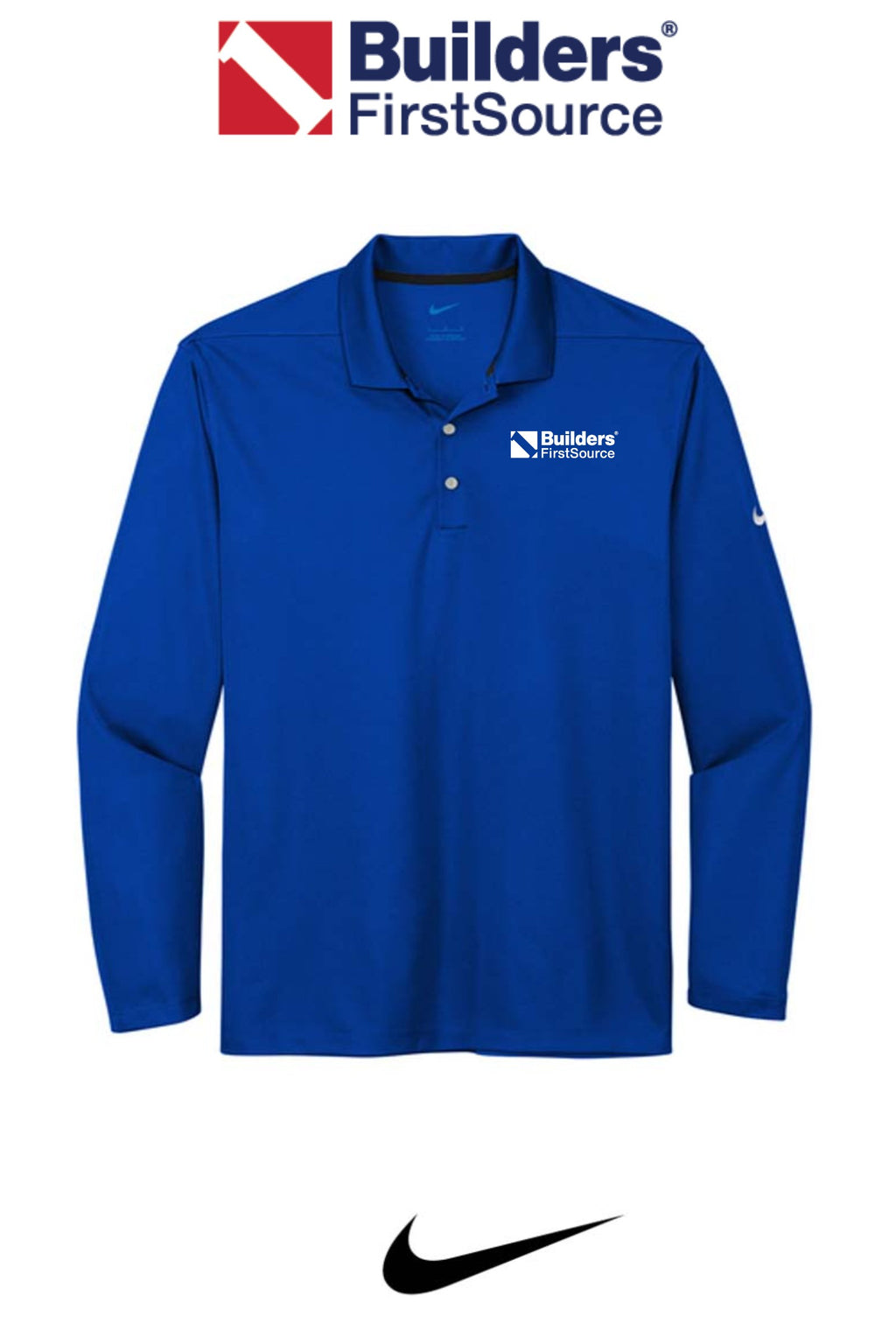 Nike Men's Dri-FIT Micro Pique 2.0 Long Sleeve Polo