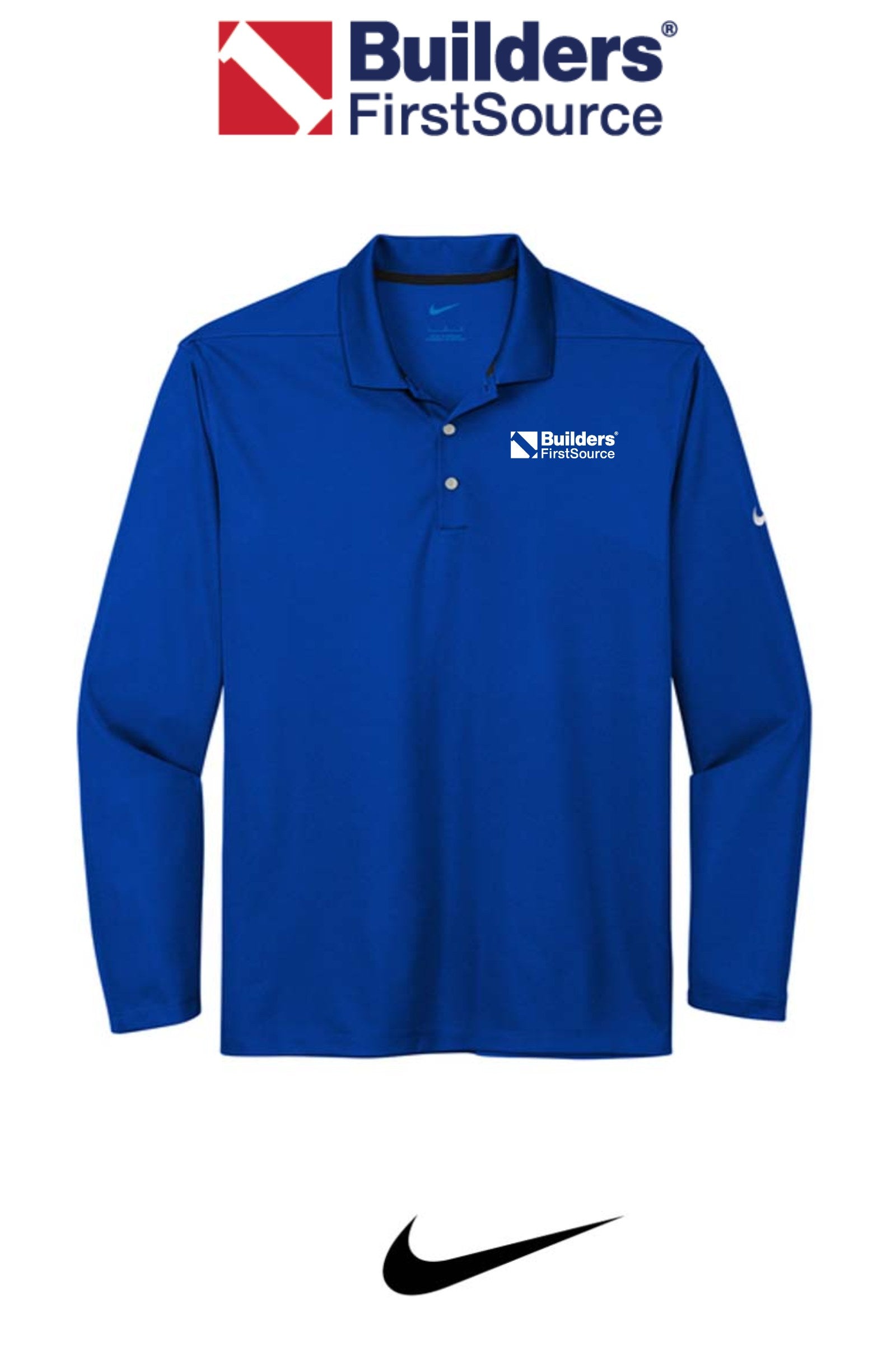 Nike Men's Dri-FIT Micro Pique 2.0 Long Sleeve Polo