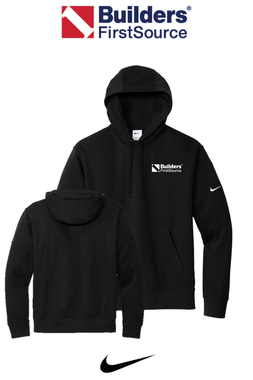 Nike Club Fleece Sleeve Swoosh Pullover Hoodie
