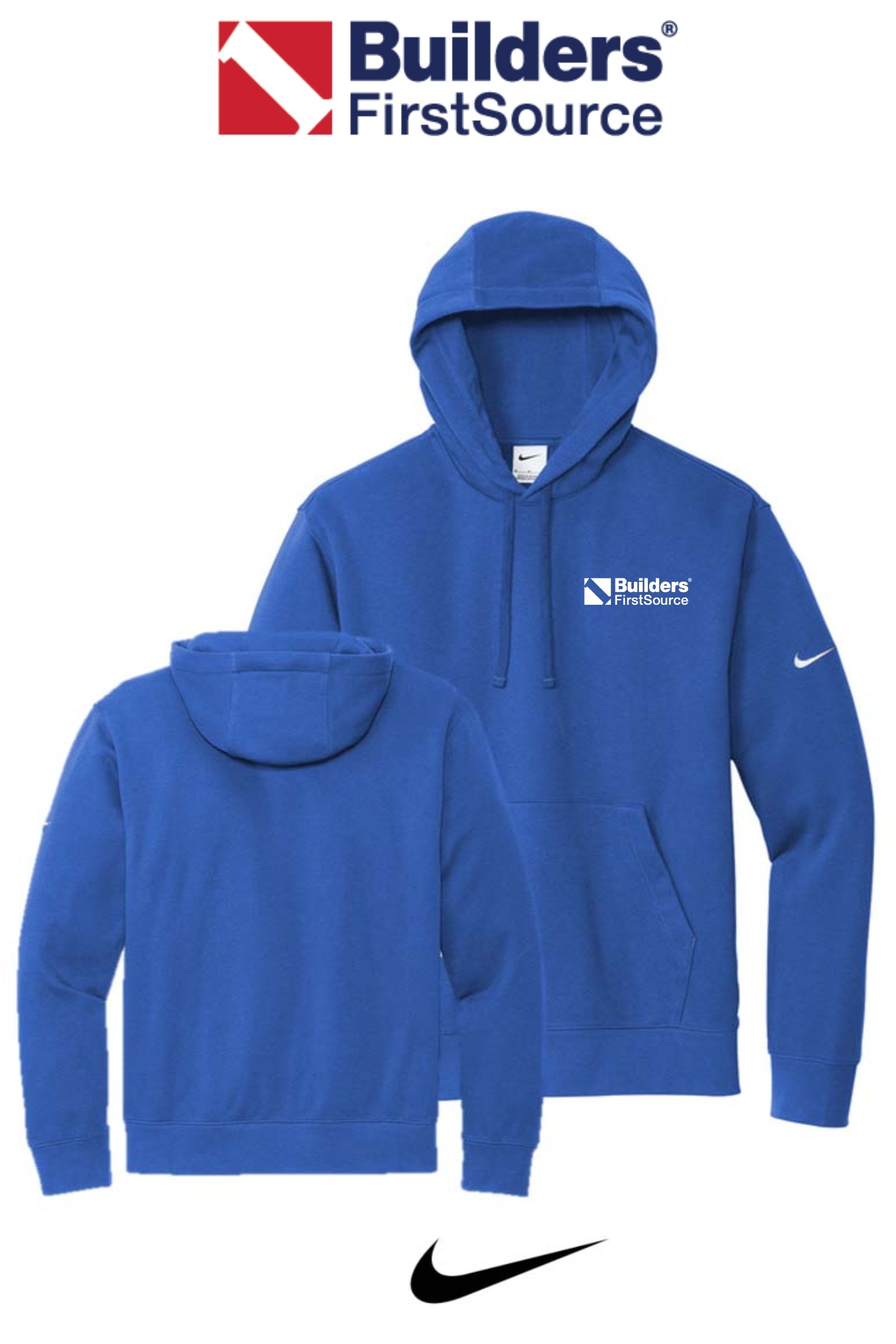 Nike Club Fleece Sleeve Swoosh Pullover Hoodie