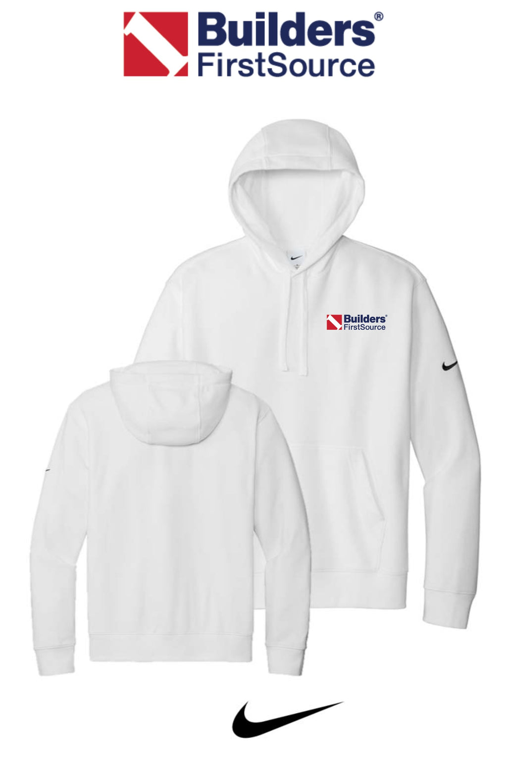 Nike Club Fleece Sleeve Swoosh Pullover Hoodie
