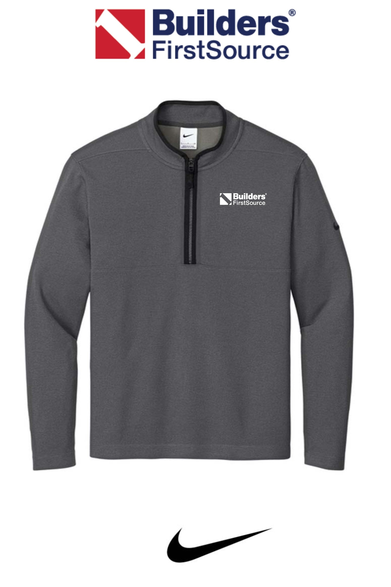 Nike Textured 1/2-Zip Cover-Up