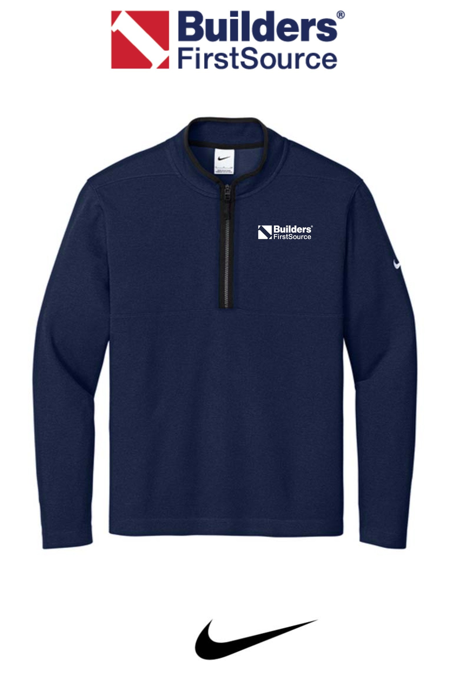 Nike Textured 1/2-Zip Cover-Up