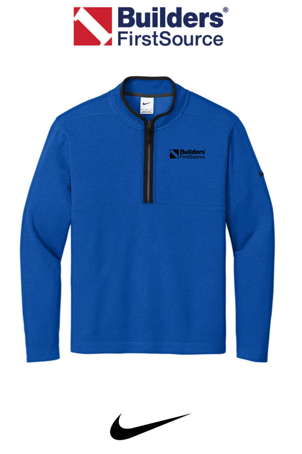 Nike Textured 1/2-Zip Cover-Up