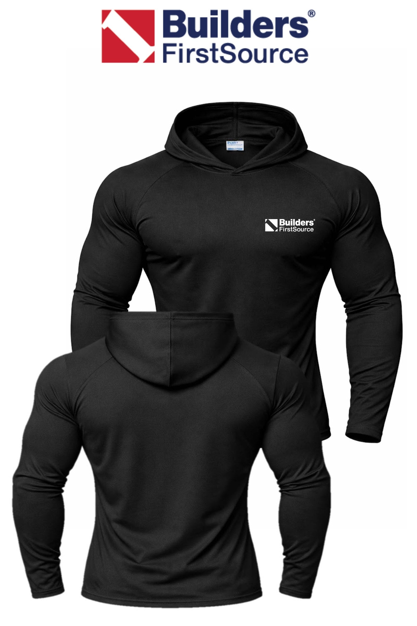 Port & Co™ Performance Pullover Hooded UPF50 Tee