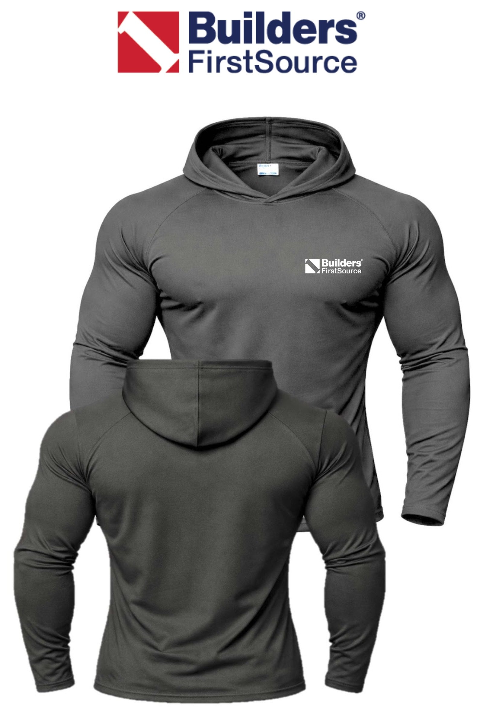 Port & Co™ Performance Pullover Hooded UPF50 Tee