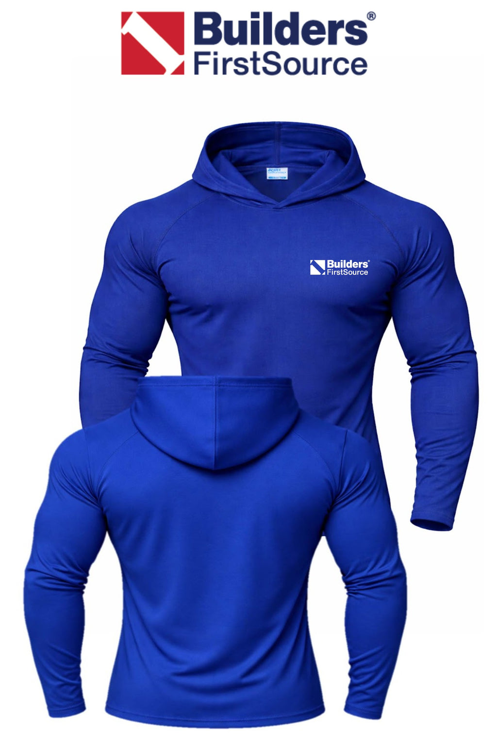 Port & Co™ Performance Pullover Hooded UPF50 Tee