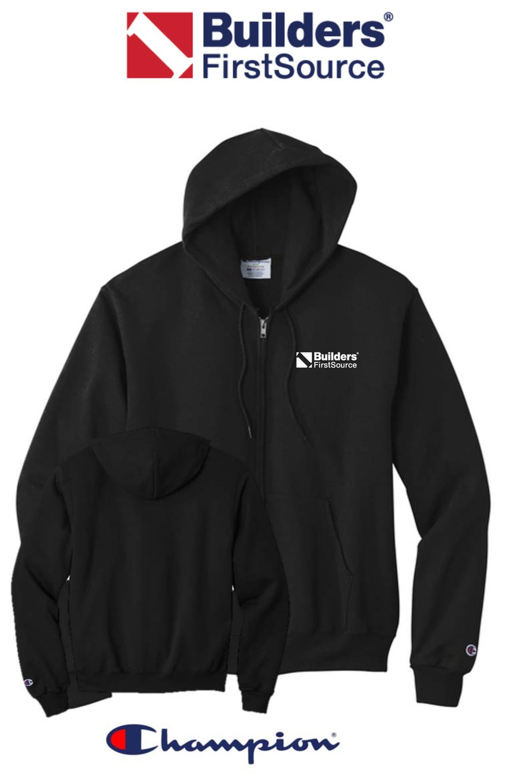 Champion® Powerblend® Full-Zip Hoodie