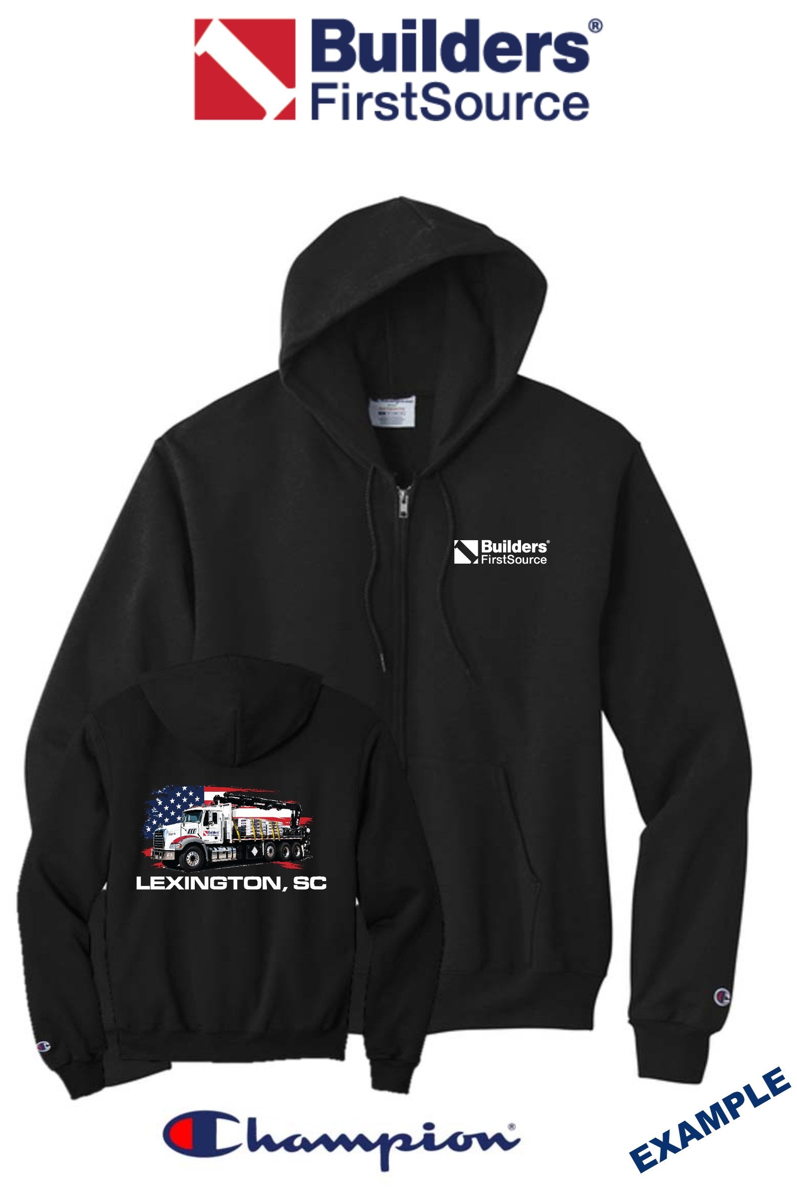 Champion® Powerblend® Full-Zip Hoodie