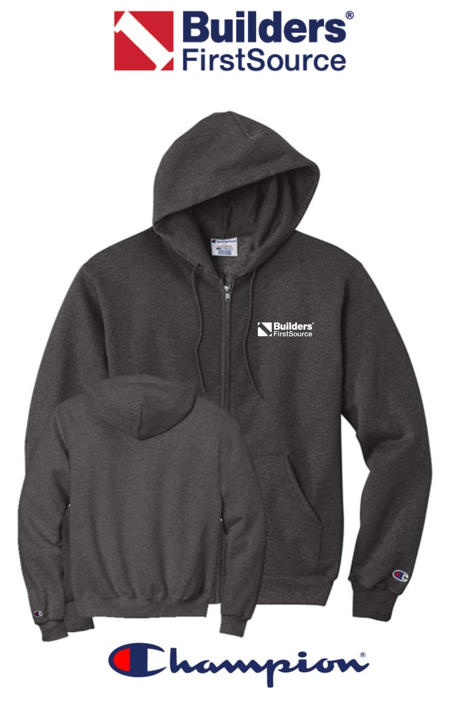 Champion® Powerblend® Full-Zip Hoodie