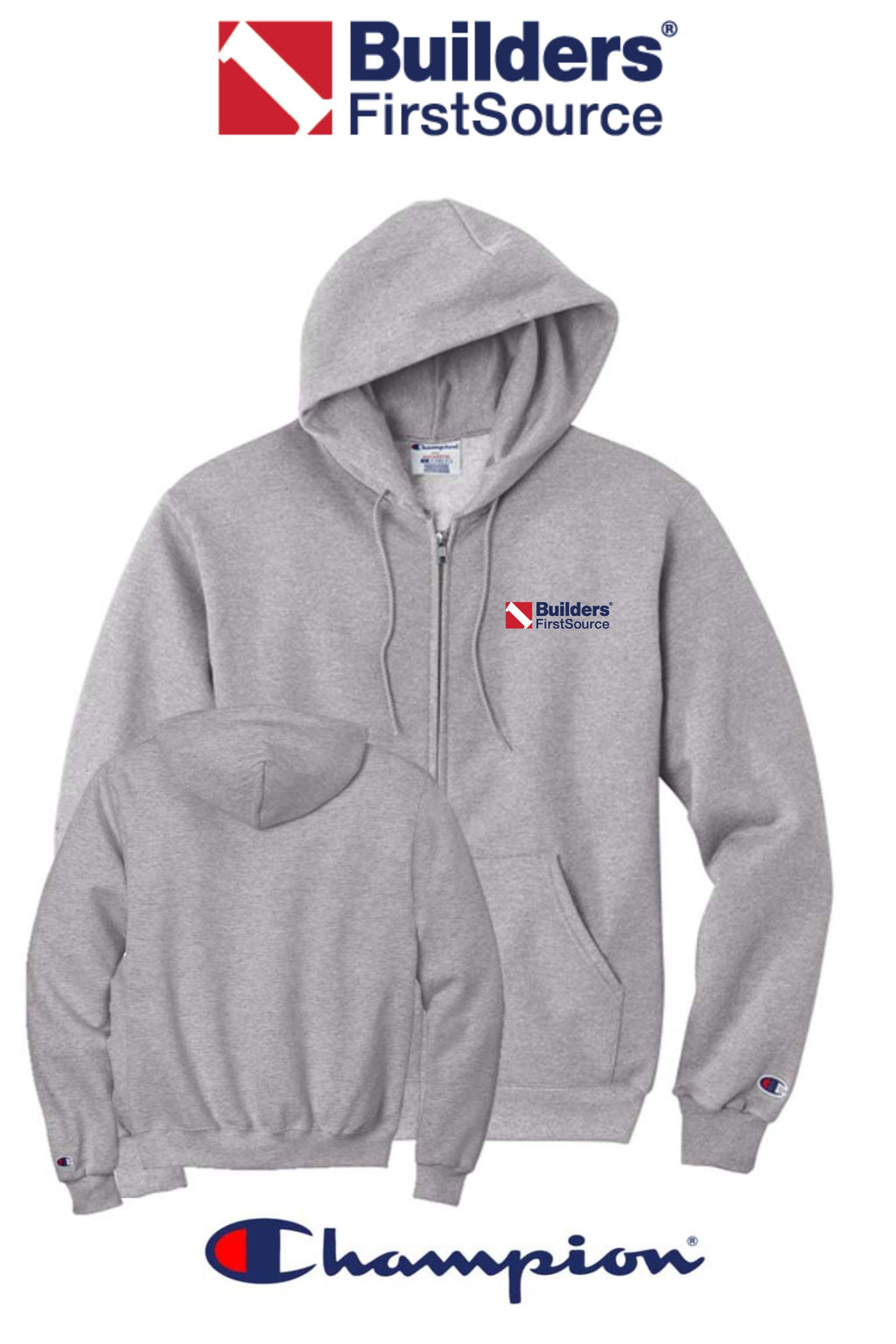Champion® Powerblend® Full-Zip Hoodie