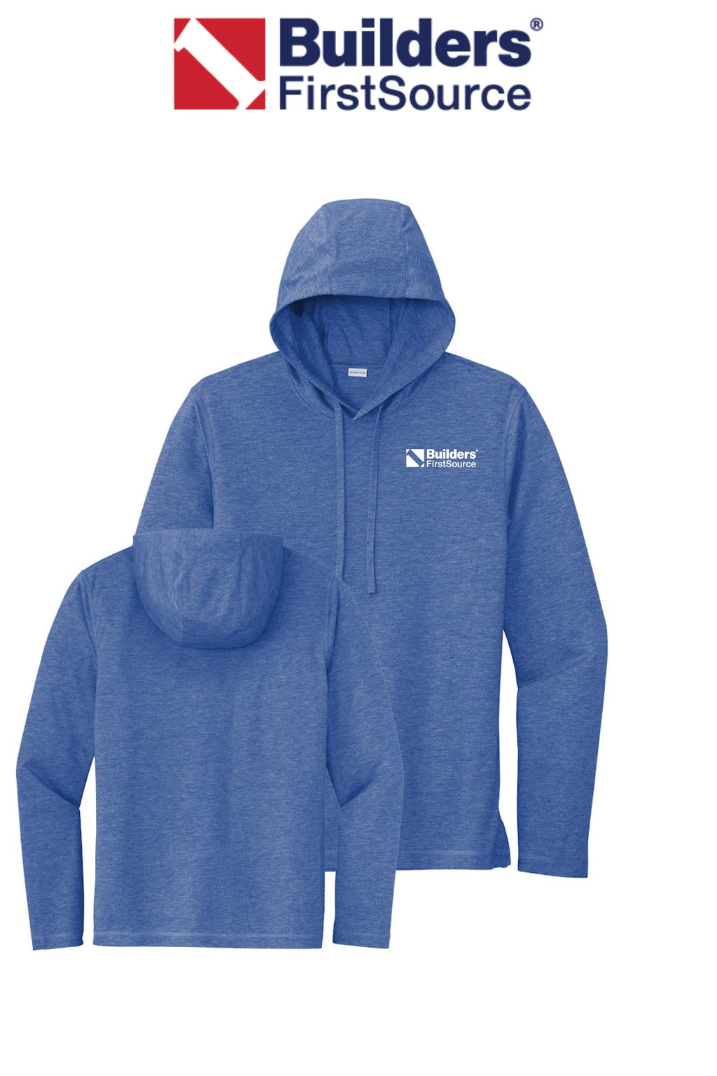 Sport-Tek® PosiCharge® Tri-Blend Wicking Long Sleeve Hoodie